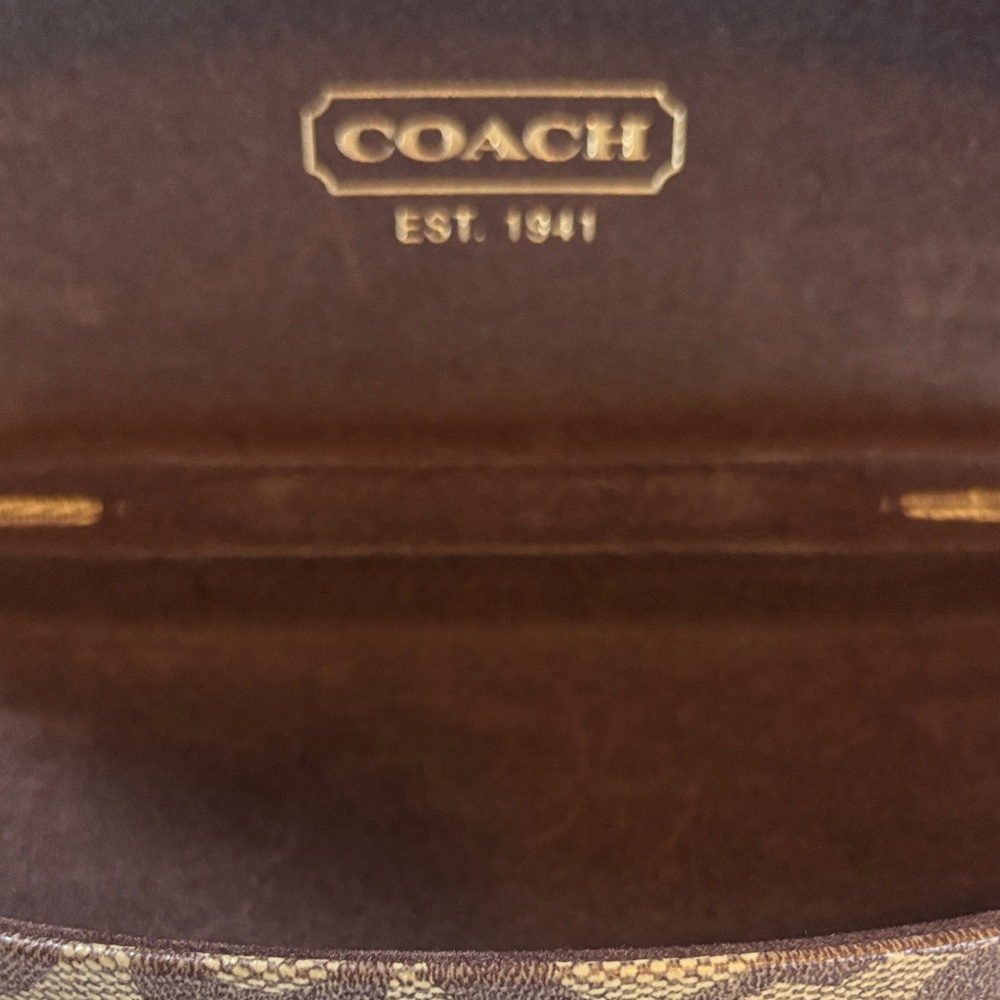 Coach Monogram Brown Patterned Eyeglass Sunglass … - image 6